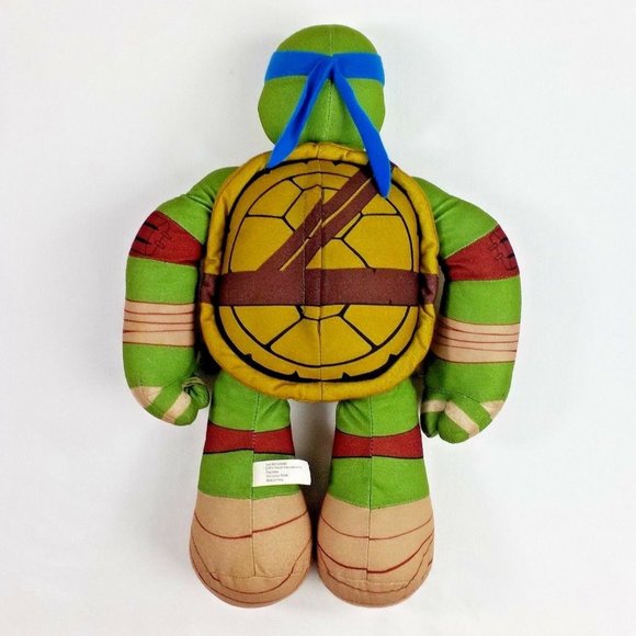 Teenage Mutant Ninja Turtles Leonardo Stuffed Talking Plush 16 Inch 2014 - Picture 2 of 6